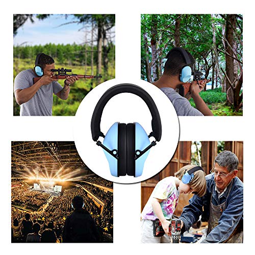 Noise Cancelling Ear Muffs for Shooting Hunting, Adjustable Shooti...